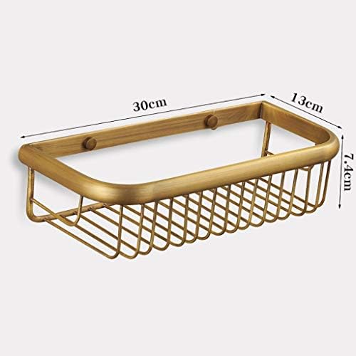 LUCEAE Full Copper Antique Towel Racks Wall Mounted