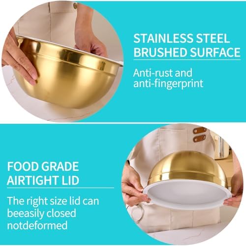 DINYWOW Nesting Mixing Bowls