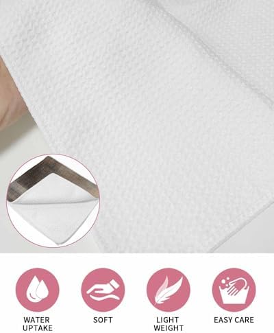 Three-Color Waffle Kitchen Towels Set