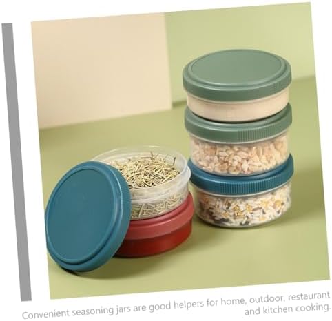 Cabilock 6-Piece Salad Dressing Containers