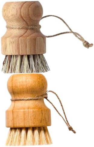 FOMIYES Multi-Use Kitchen Cleaning Kit with Sisal Bristles