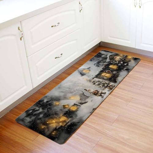 Affordable Christmas Kitchen Area Mat