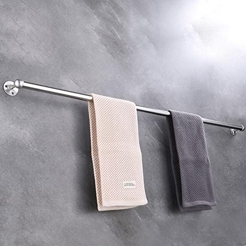 Stainless Steel Towel Bar Rail Wall-Mounted Towel Holder Rack