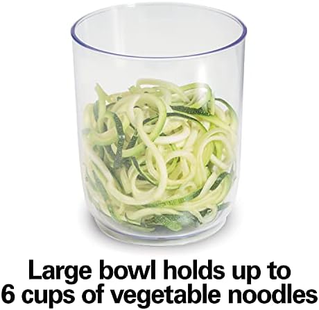 Hamilton Beach 3-in-1 Electric Veggie Spiralizer Can Opener 76606ZA