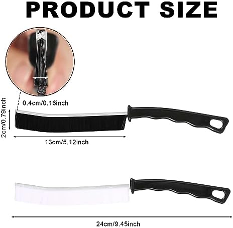 2pcs Gap Cleaning Brushes for Showers and Kitchens