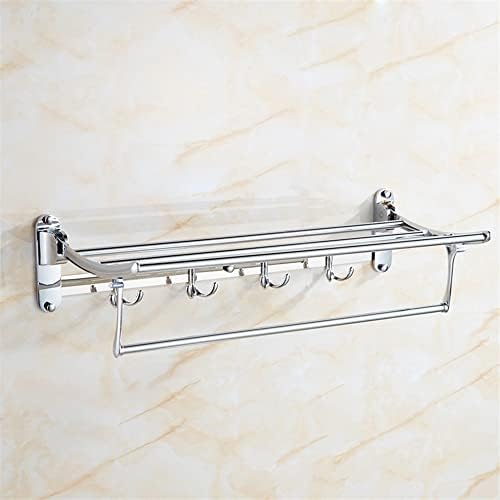 AnnBKAR Ebony Chrome Towel HolderStainless Steel for Bathroom
