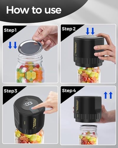 Mason Jar Vacuum Sealer