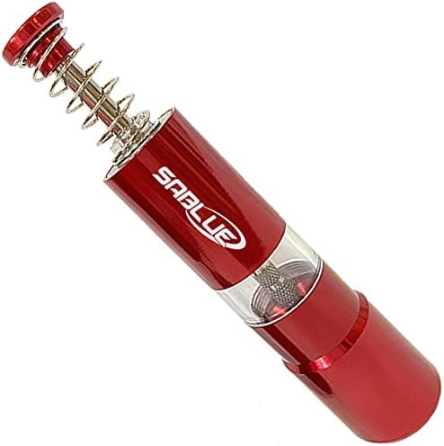 SABLUE Salt and Pepper Grinder Set with Push Button