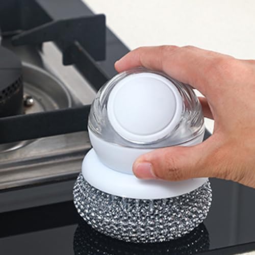 Pro 2-Piece Pot and Kitchen Cleaning brushes Ergonomic Design