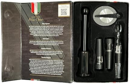 VSC VINEYARD SUPPLY COMPANY Professional Wine Opener Gift Set Black 1