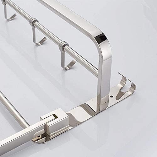 Sturdy Mirror-Polished Towel Rack