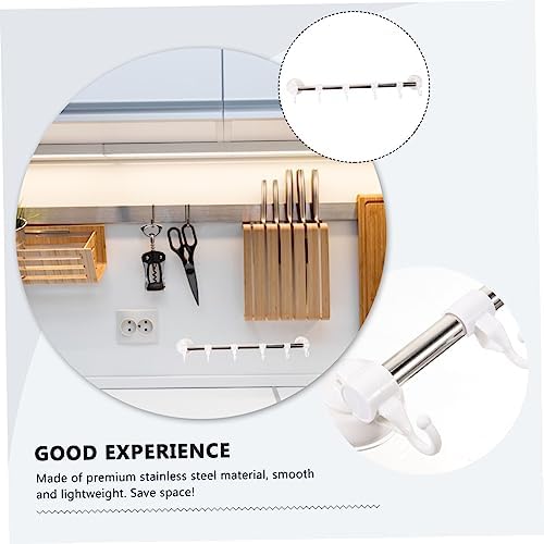 Stainless Steel Suction Cup Towel Hook Kitchen Rack