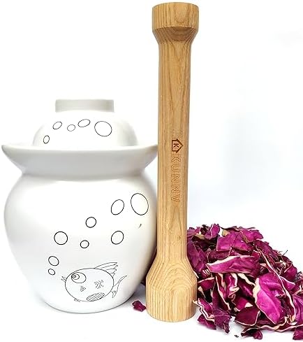 14 Inch Ash Tree Wood Sauerkraut Pounder for Mason Jars