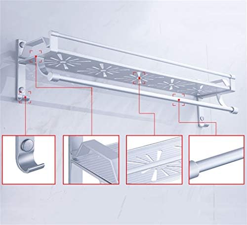 Premium Aluminum Towel Holder for Bathrooms