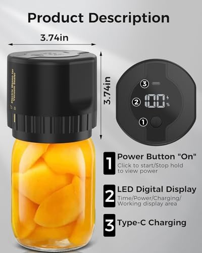 Mason Jar Vacuum Sealer