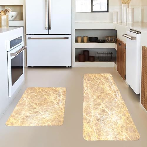 VBTGVE Marble Kitchen Mat Anti-Fatigue Standing Pad