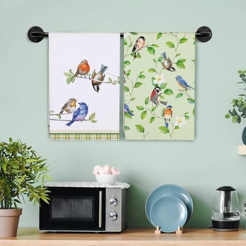 Elegant Birds Tea Towels