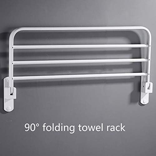 Precise 50cm LUCEAE Foldable Towel Rack waterproof rust-proof