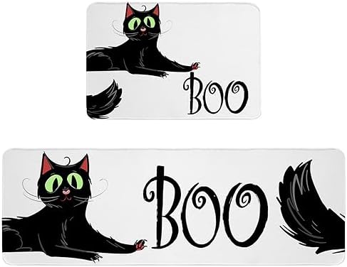 Pumpkin Halloween Standing Mat for Kitchen Bathroom