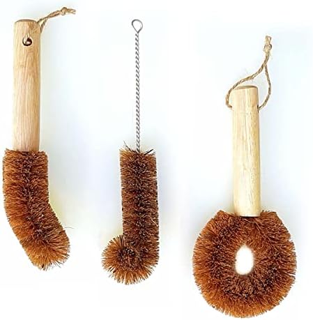 All-Natural Kitchen Scrub Brush Set