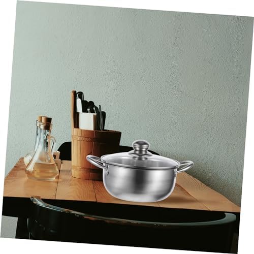 Two-Piece Stainless Steel Steamer Pan Set with Sausage-Shaped Design
