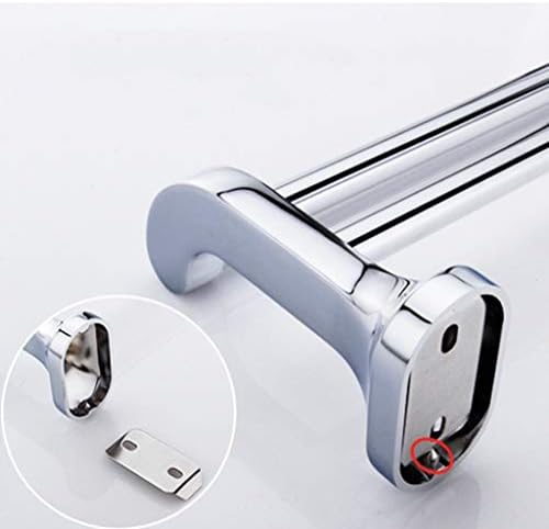 LUCEAE 700mm Dual-Rod Towel Rail for Bathrooms