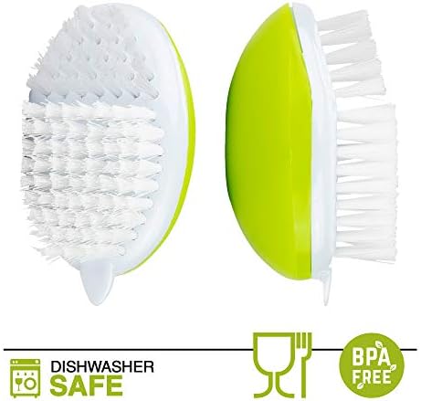 Experience thePrecision of Use with EXULTIMATE Fruit and Vegetable Brush Set of 2