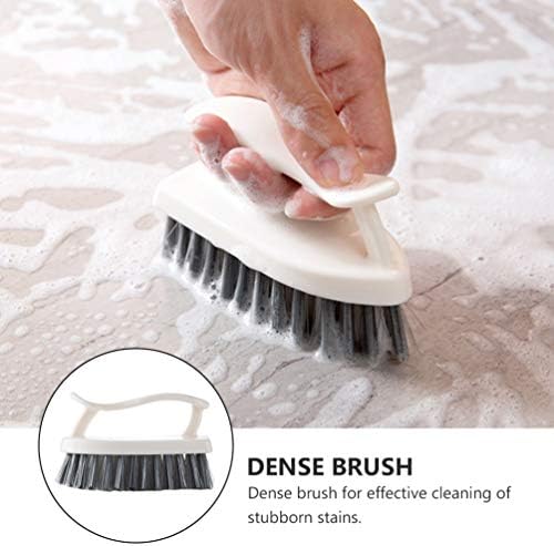 Ousika - Plastic Scrub Brush Set 2-Piece Kitchen Scrub Cleaning Tool