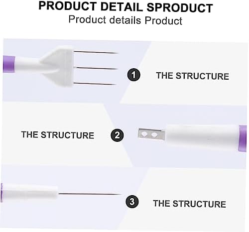 DECHOUS Cookie Carving Tool Set for Cake Decorating