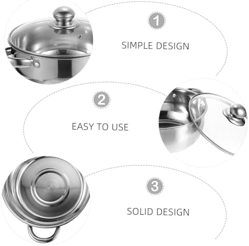 Stainless Steel Steamer Hand Steamer Double Ear