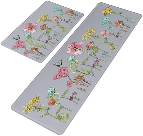 Blossom Kitchen Mat Set