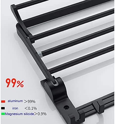 LUCEAE - Foldable Towel Rack - Space-Saving Durable and Functional