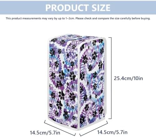 Tie-Dye Paws Stain Resistant Can Opener Cover