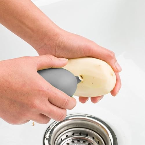 GLANSI Vegetable Brush Scrubber - Non Slip Grip
