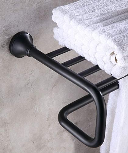 Double Black Bronze Towel Rack