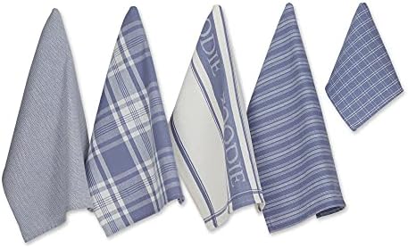 DII Everyday Collection Foodie Kitchen Set Stonewash Blue 5 Piece