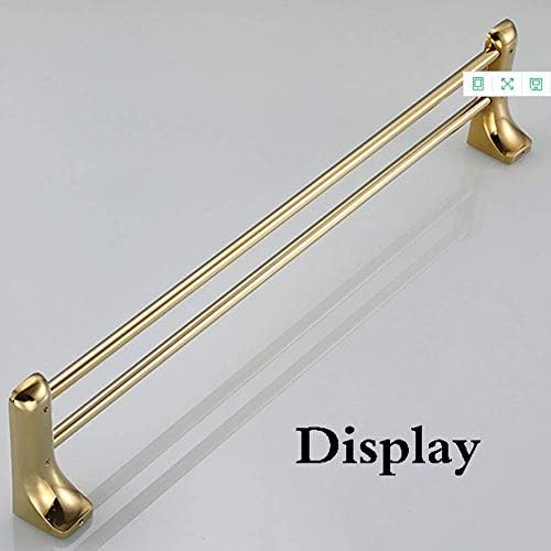 Golden Bathroom Towel Rack
