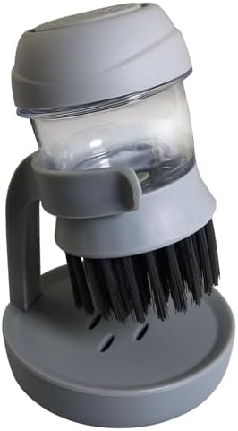 Household Kitchen Stove Utensils Cleaning Brush Grey