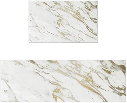 Marble 2Pc Kitchen Rugs