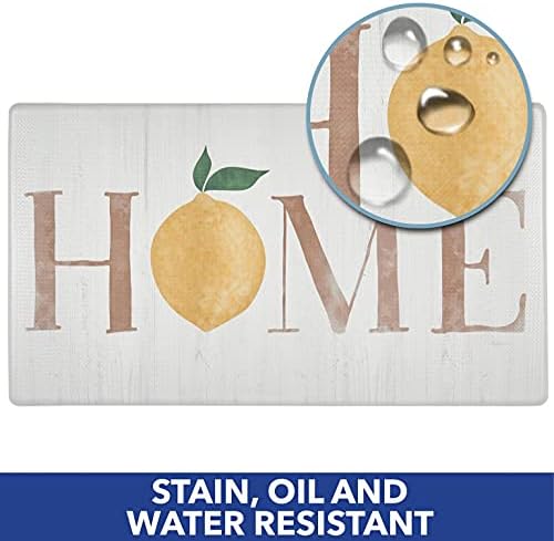 SoHome Anti-Fatigue Kitchen Mat 18 x 30 Lemon Themed