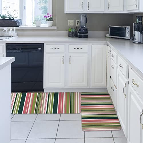 Absorbent Soft Kitchen Rugs for Living Spaces - Non-Slip Durable