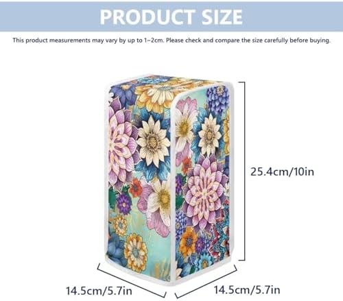 Flashideas Colorful Flower Can Opener Cover