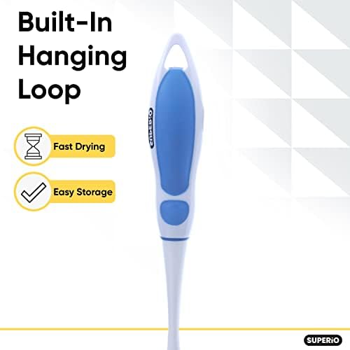 Durable Dual-Sided Kitchen Bath Scrubber Non-Scratch 2-Pack