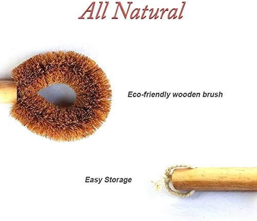 All-Natural Kitchen Scrub Brush Set