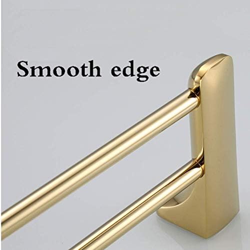 Golden Bathroom Towel Rack