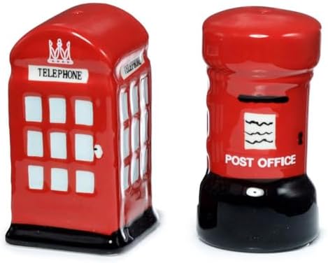 Puckator Telephone and Letterbox Salt and Pepper Set