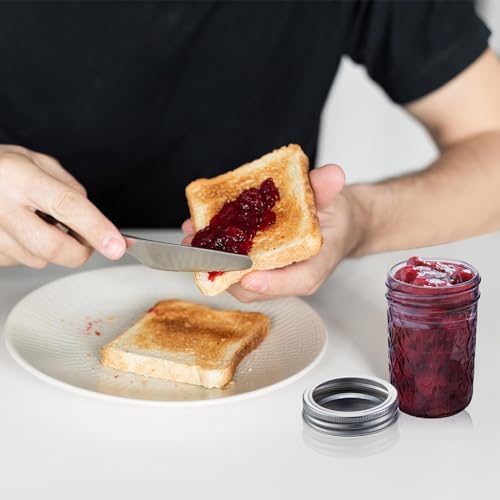 Essential 12-Piece Mason Jars Set for DIY Projects