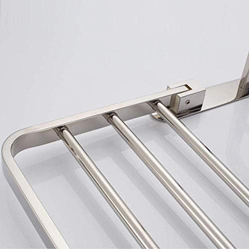 Sturdy Mirror-Polished Towel Rack