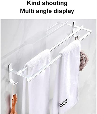 BOCbco Black Towel Rail for Bathroom - Durable Space-Saving
