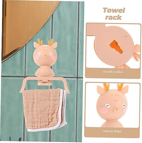Cartoon Elk Towel Holder